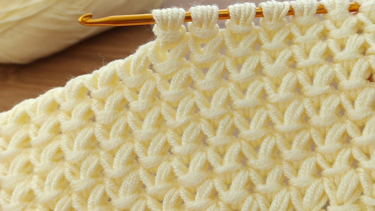 Greatt ???????? * Super Easy Tunisian Crochet Baby Blanket For Beginners online Tutorial * #Tunisian