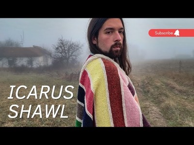 Icarus shawl- tutorial,guide for construction and techniques