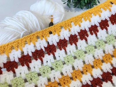 INCREDIBLE❗ Easy Crochet Blanket Cardigan Bag Shawl Knitting Pattern ???? Knitting Tutorial