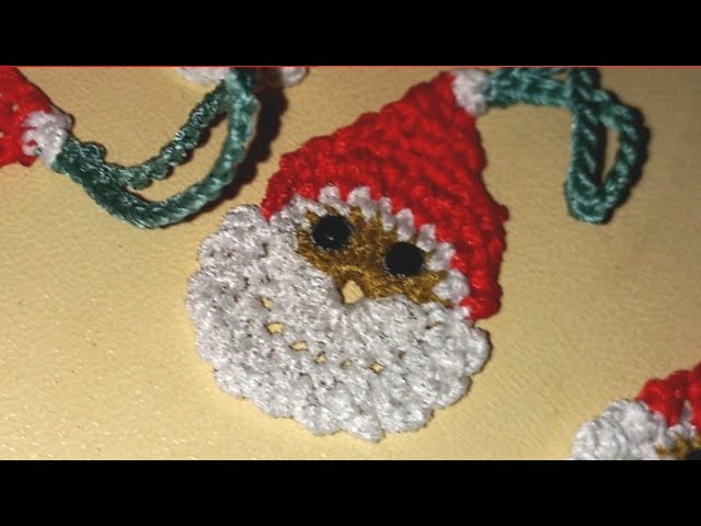 Wow, how fast and easy to knit Santa Claus #NoelBaba