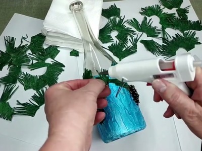 3 Unique and Creative DIY Christmas Crafts: Bottle Art, Christmas Tree, Lantern