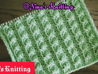 4 Rows Repeat Knitting Pattern For Sweaters & Baby Projects With English Subtitles