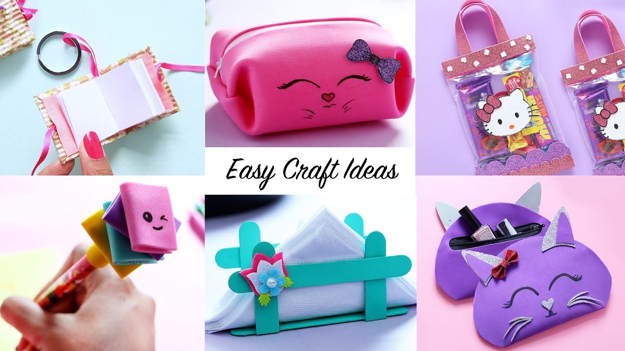 6 EASY CRAFT IDEAS | Craft Ideas | DIY Crafts