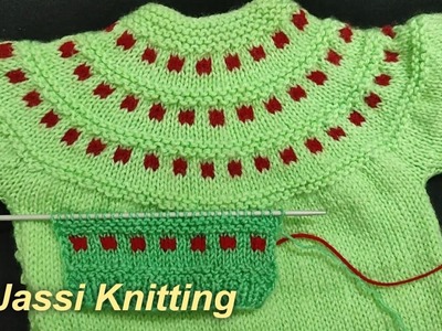 Beautiful & Easy Knitting Design for Baby Sweater Set (Hindi) Jassi Knitting