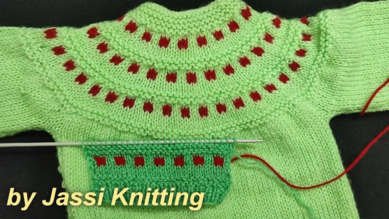 Beautiful & Easy Knitting Design for Baby Sweater Set (Hindi) Jassi Knitting