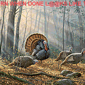 BIRDS Woodland Wild Turkey Cross Stitch Pattern***L@@K***Buyers Can Download Your Pattern As Soon As They Complete The Purchase