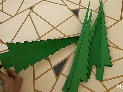 Christmas decoration idea???? || Easy for kids || DIY Christmas tree || super tech art ||