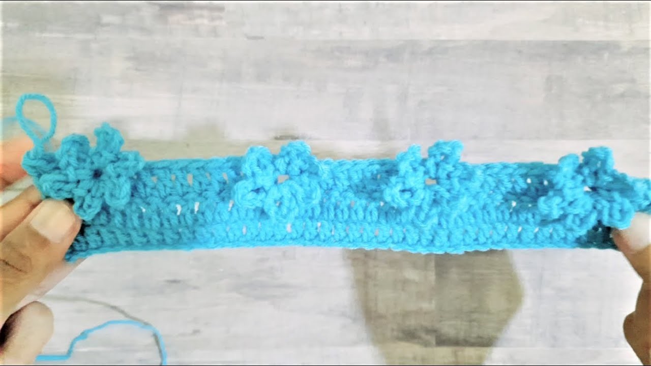 Crochet Loop Flower Stitch | Crochet With Samra