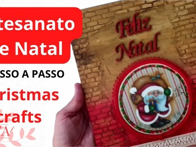 DIY  FAÇA VOCÊ MESMO - NATAL - How To Make DIY Christmas crafts - easy step by step instructions
