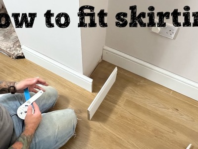 How To Install Skirting Boards (Baseboards) | DIY GUIDE | Pro Tips For Beginners