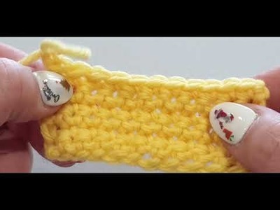 How to Make a Single Crochet. Beginner Series Part 2