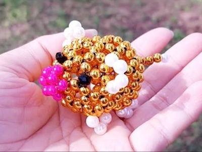 How to make beaded pig