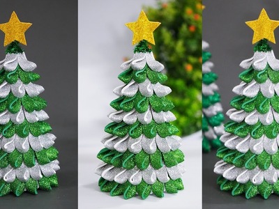 How to Make Christmas Tree????Xmas Tree Making Idea with EVA⭐DIY Cute Christmas Decor