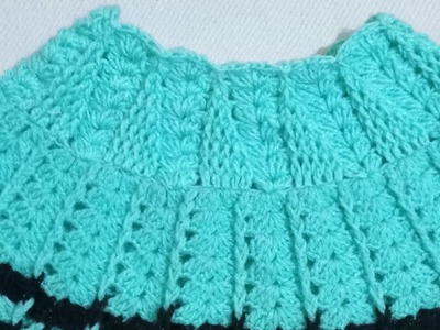 How to make new pattern neck for crochet sweater