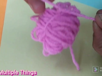 How to make Pom Pom | Simple technique | Learn Multiple Things