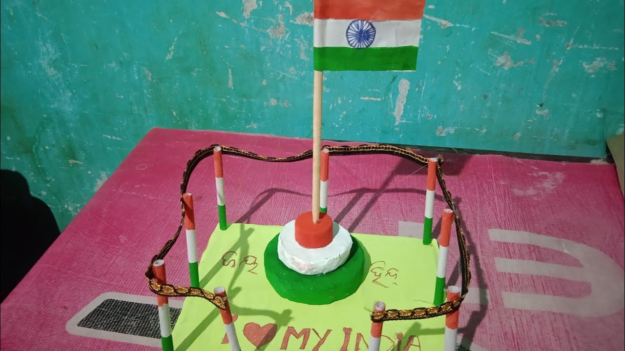 Independence day Special Craft|DIY Paper Flag| How to make India Flag with Paper. #Independence day