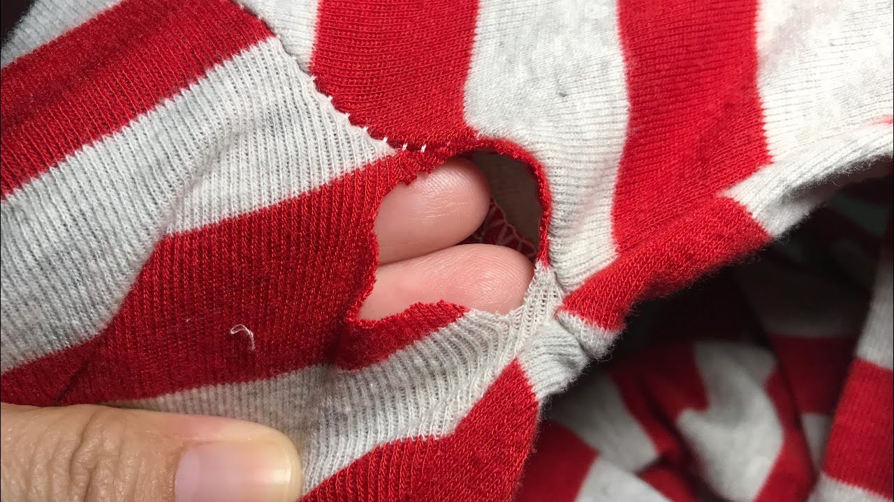 Learn How to invisible a Hole in jacket | How to sewing hole in sweater #jacket #sewing #clothes