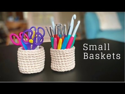 LOOK!! Crochet BASKET Tutorial for Beginners! Do You Need a Last Minute Gift Idea?