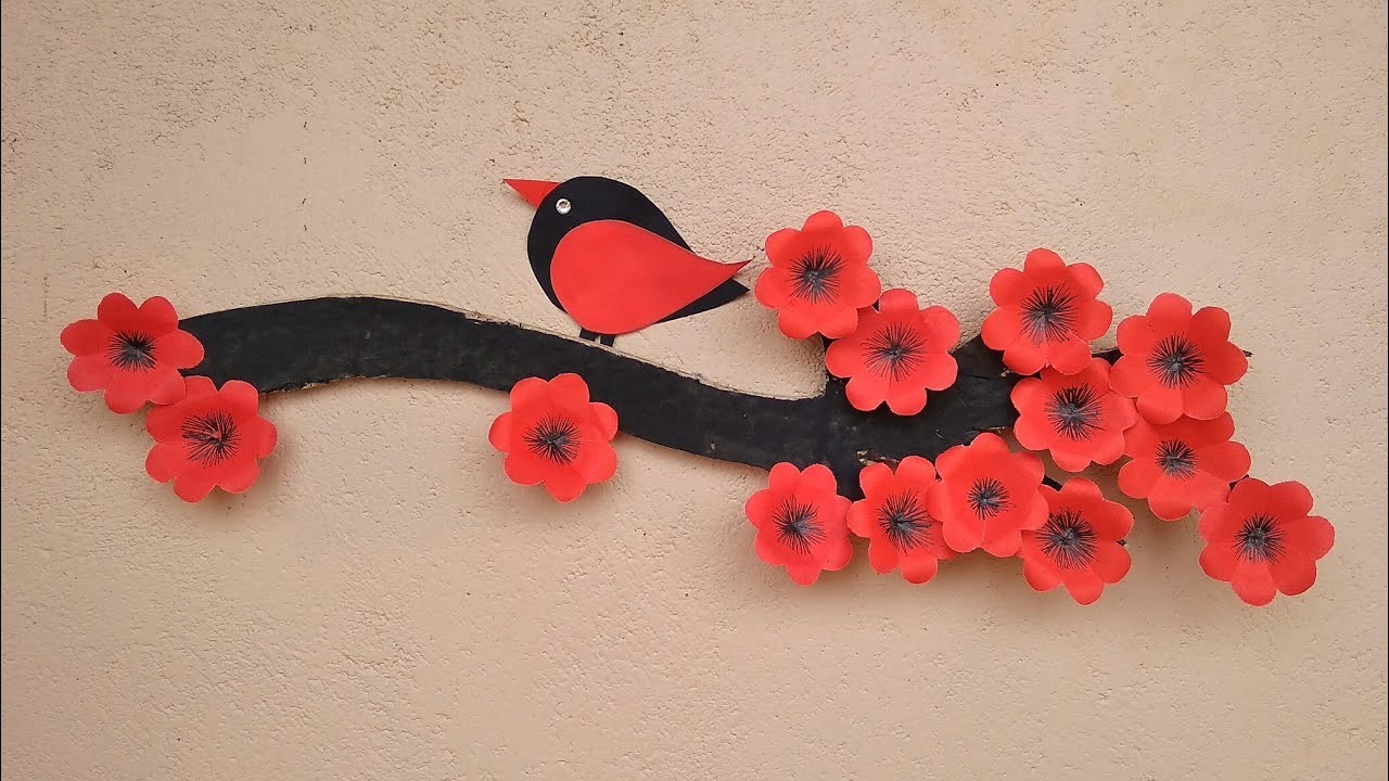 Paper Craft For Home Decoration | Wall Decor | Easy Wall Hanging | Beautiful Diy Wall Hanging Idea