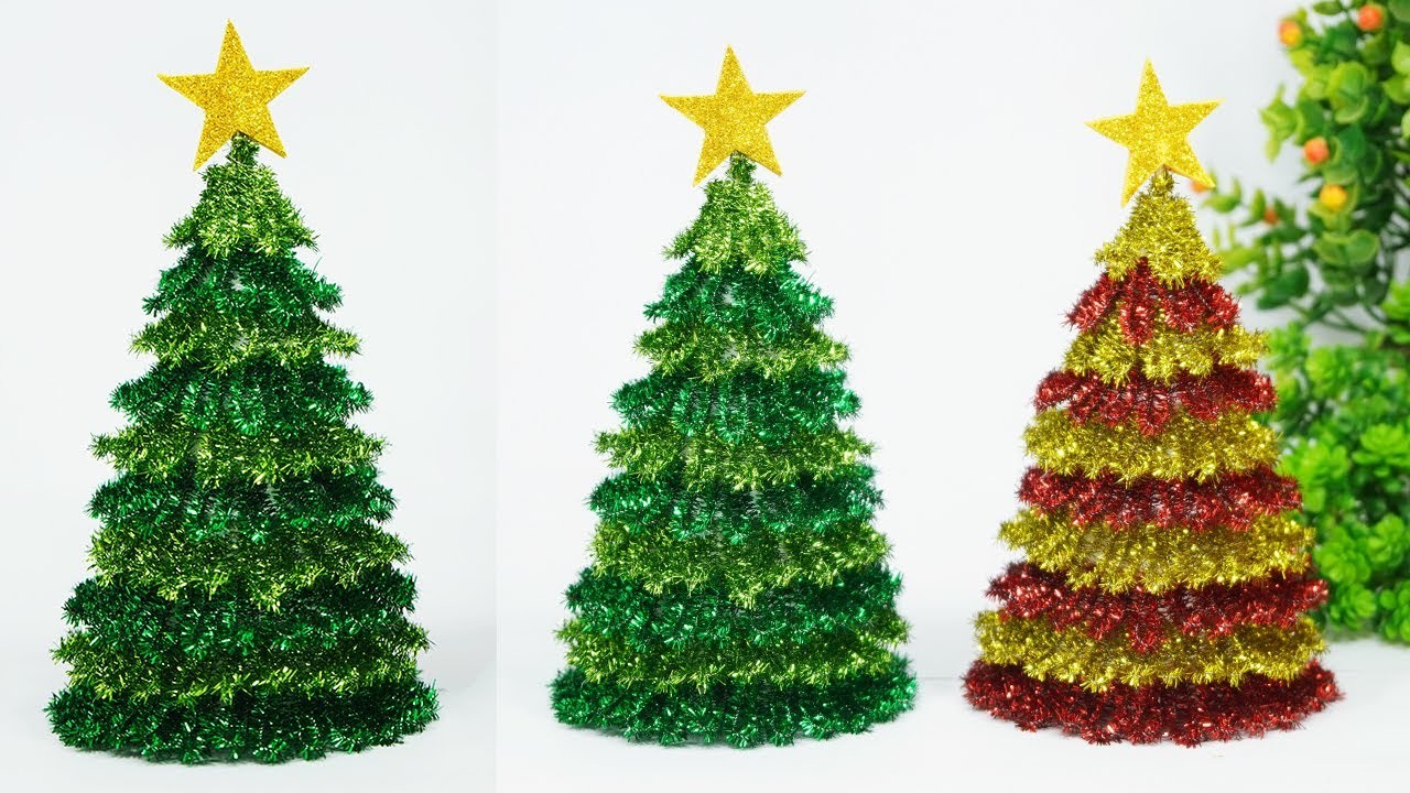 Superb Christmas Tree Making Idea with Chenille Stems????DIY Christmas Decorations Christmas Crafts