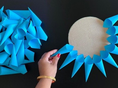 Unique Paper Wall Hanging. Paper Craft For Home Decoration. Paper Flower Wall Hanging. Wall Mate