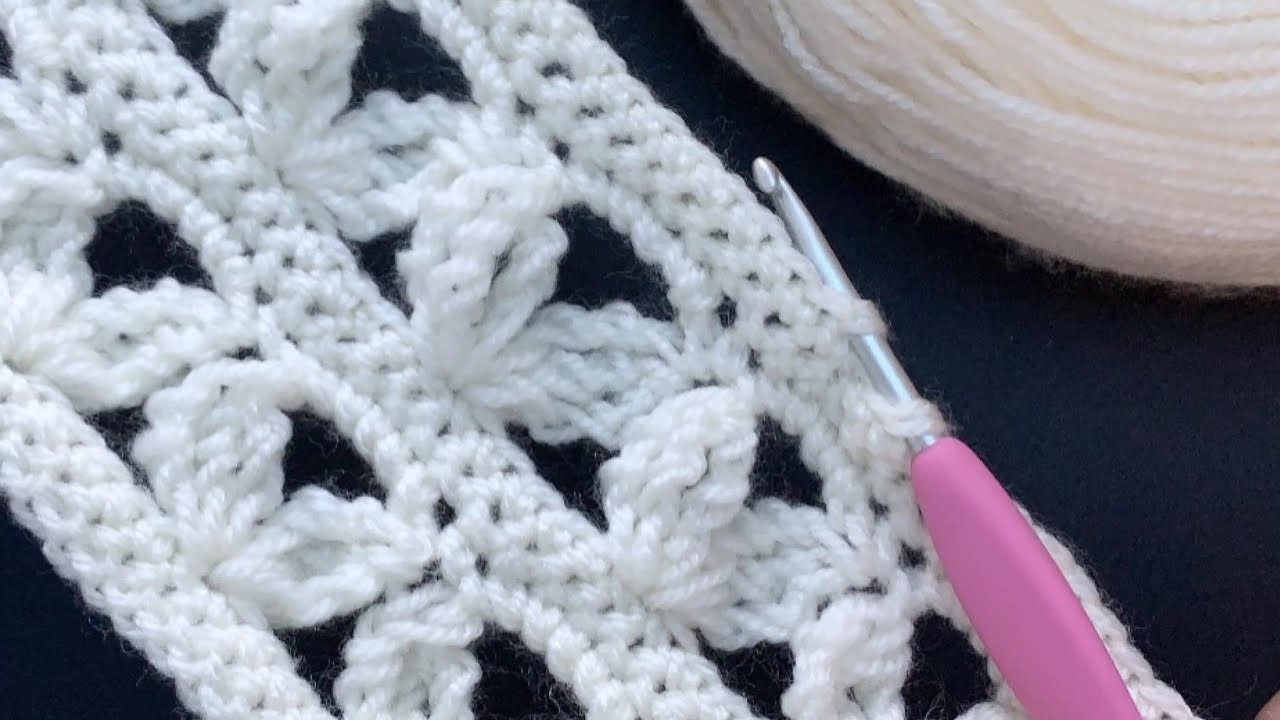 *Very easy and adorable crochet stitch* ????????! Baby blanket crochet tutorial for beginners!
