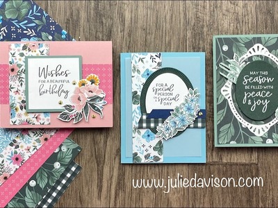 28 Cards Using Stampin’ Up! Fitting Florets Suite Collection | Nov 2022 Bonus Project Kit
