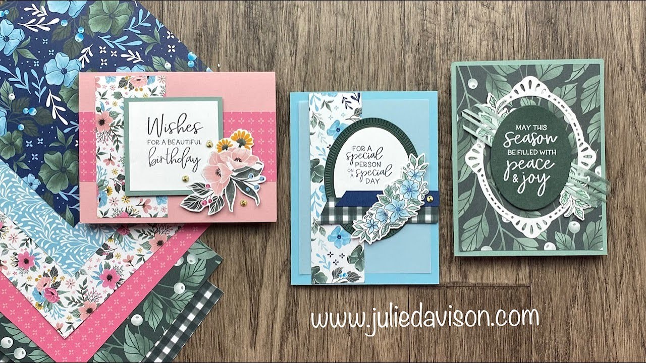 28 Cards Using Stampin’ Up! Fitting Florets Suite Collection | Nov 2022 Bonus Project Kit