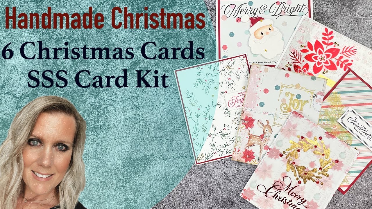 6 Cards Using The Joy To You and Yours Card Kit | SSS | Handmade Christmas Series
