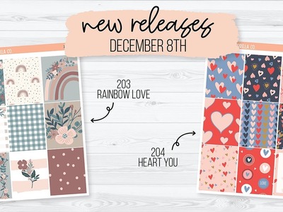 All The Love | February New Releases | Collection 203 & 204