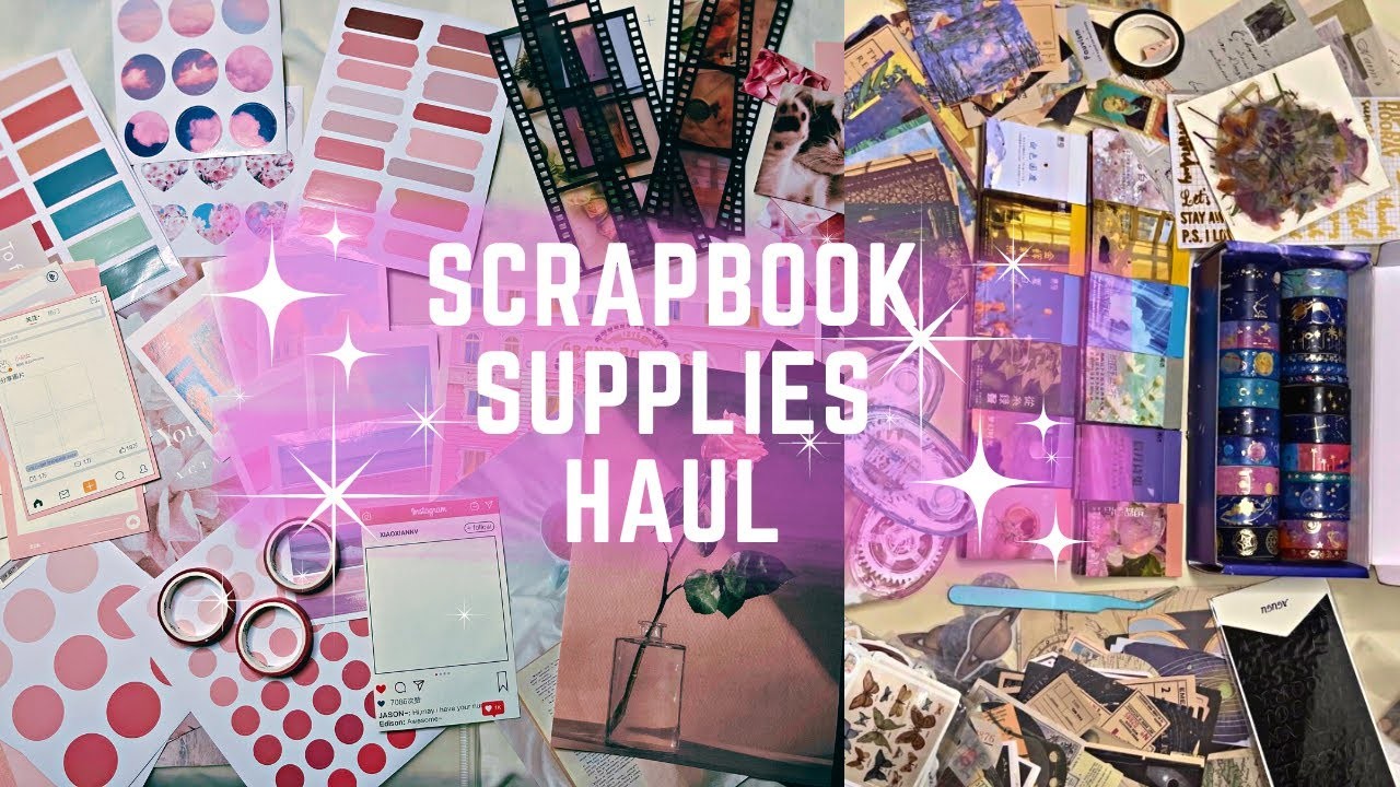 ✨ Best Amazon Journaling Supplies Under $20✨Journal.Scrapbook Supplies Haul Asmr✨