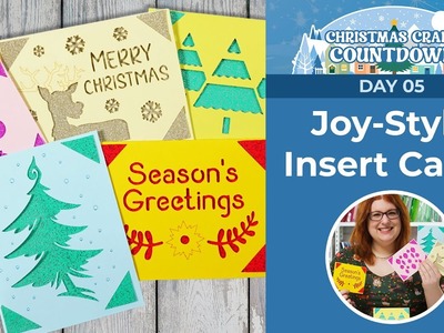 CCC Day 05 ❄️Cricut Joy Insert Cards for Christmas