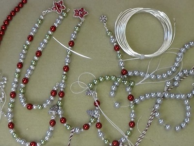 Christmas Candy Cane. .????Tree Decoration????. Let's Get Beading ????