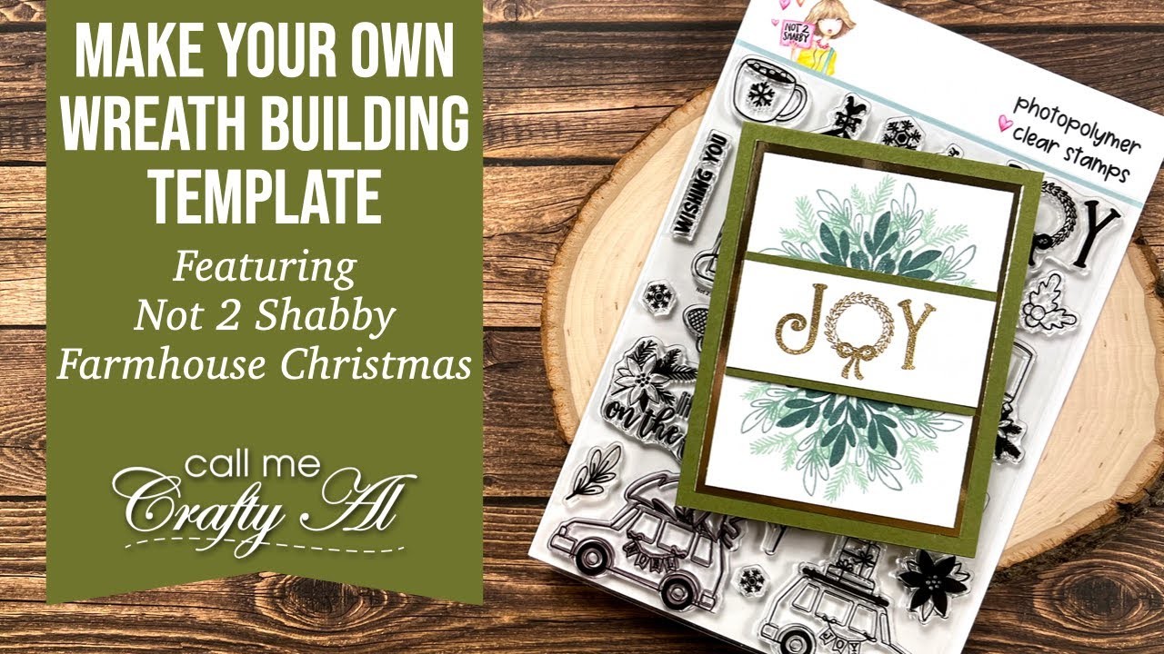 Crafting HACK - Make Your Own Wreath Building Template in Any Size | @Not2ShabbyShop Box of the Month