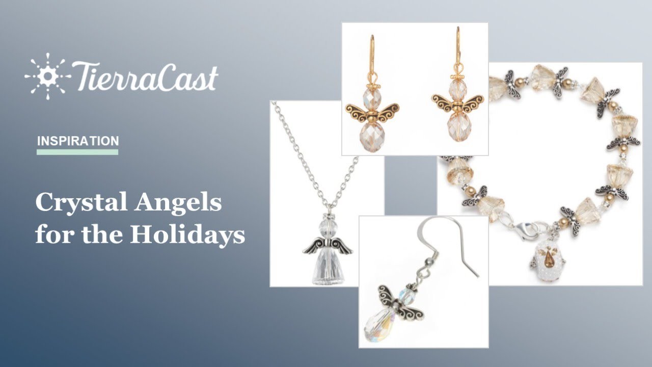 Crystal Angels for the Holidays Jewelry Making Demo