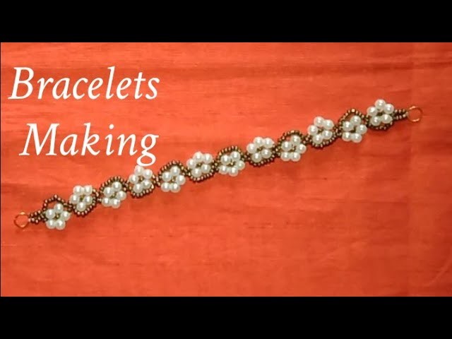 DIY Pearl Necklace and Bracelet Making at home