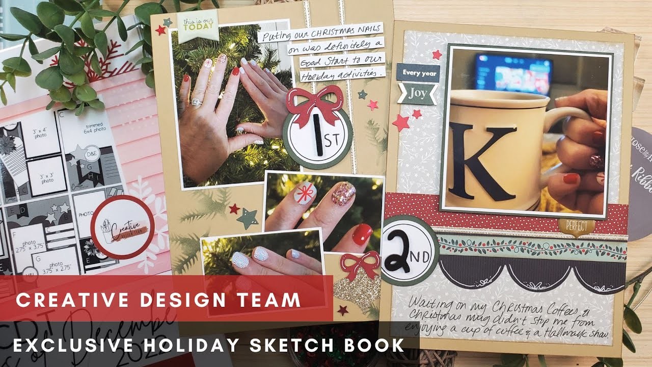 Documenting December | How to Join two One-Page Layouts | Creative Design Team