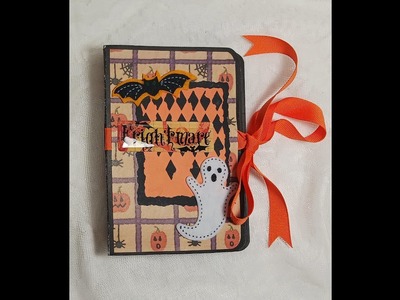 Frightmare Halloween Mini Scrapbook Album