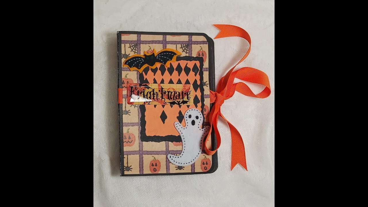Frightmare Halloween Mini Scrapbook Album