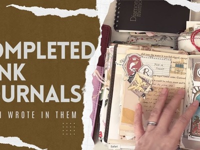 How Did I Use My Junk Journals , What Did I Write in My Journals? | Completed Junk Journal Share