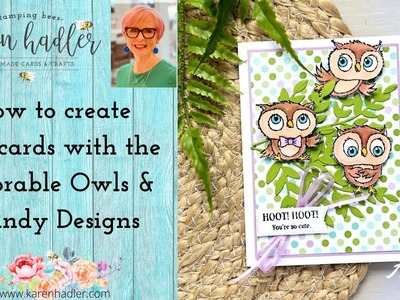 How to create fun cards with the Adorable Owls