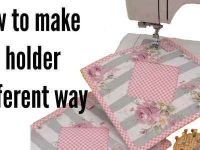 How to make Pot holder.sewing project for beginners