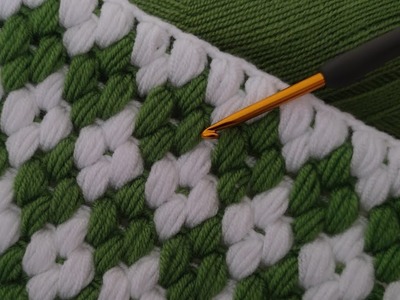 ????????KOLAY TIĞ İŞİ BEBEK BATTANİYESİ ÖRGÜ MODELİ - Easy crochet baby blanket - ÖRGÜ BATTANİYE MODELLERİ