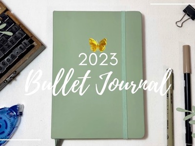 My 2023 Bullet Journal Set Up | Easy & Aesthetic