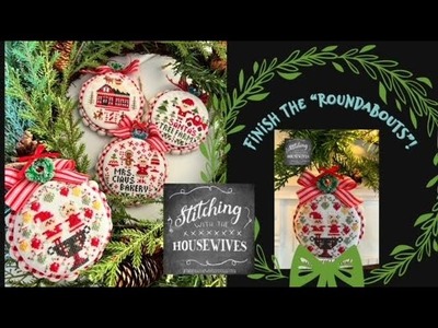 RoundAbouts Ornament Tutorial:Priscilla &Chelsea-The Real Housewives of Cross Stitch