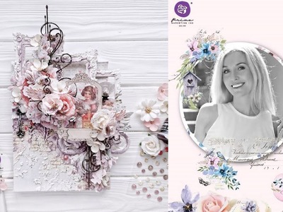 SHABBY CANVAS FOR PRIMA MARKETING FEATURING LOVE NOTES COLLECTION