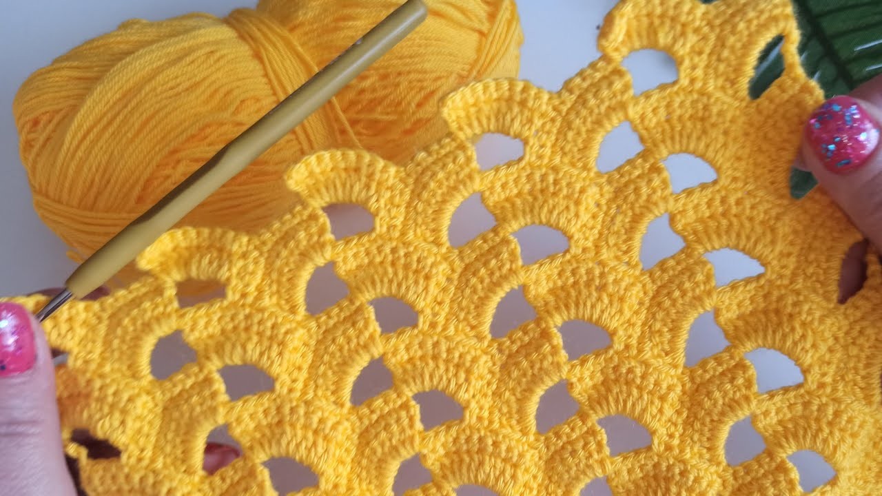 AMAZING ???? Easy and trendy crochet blanket cardigan sweater shawl  model✅Knitting