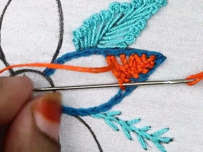 Creative flower stitch embroidery flower pattern | amazing hand embroidery designs |needle point art