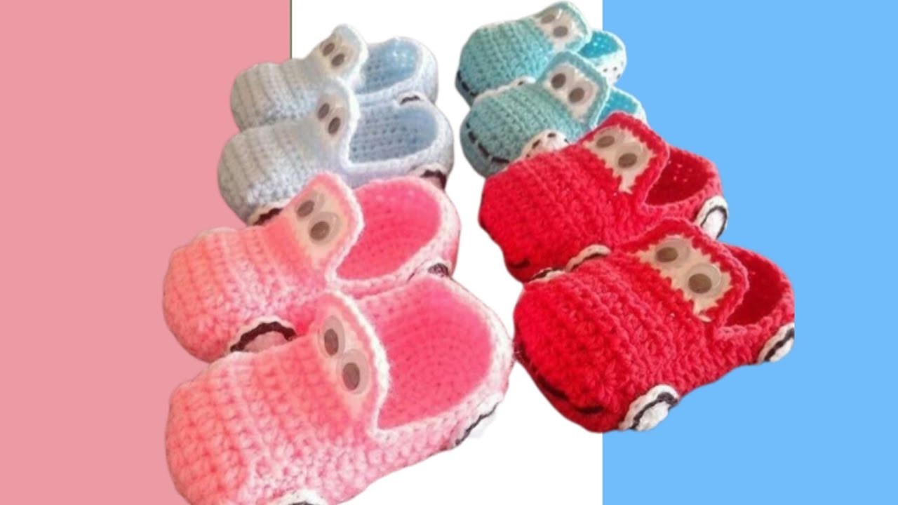 Crochet Baby Booties | Crochet Shoe For Babies@Easyideaswithdaisy