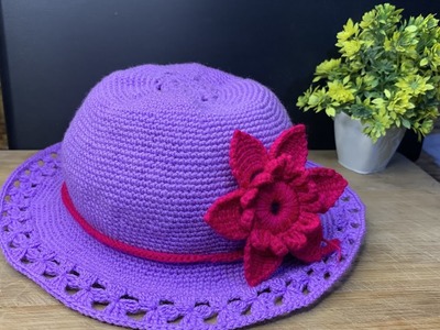 Crochet baby girl hat beautiful baby girl crochet hat and cap ideas for 2022